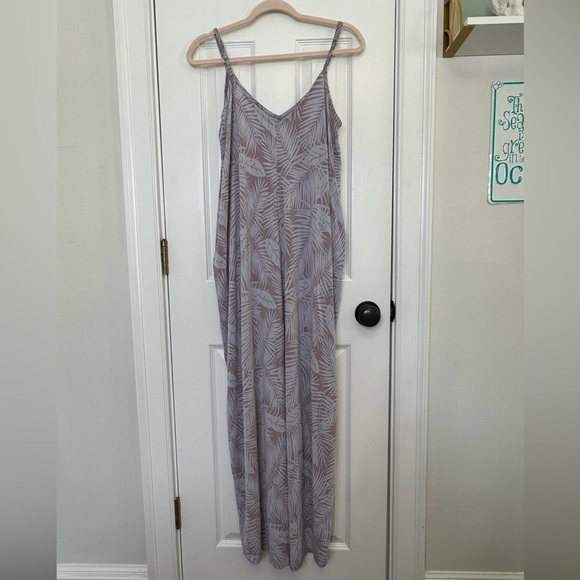 By Together Dresses & Skirts - By Together Gray Sundress with Spaghetti Straps and V-Neck for Casual Wear